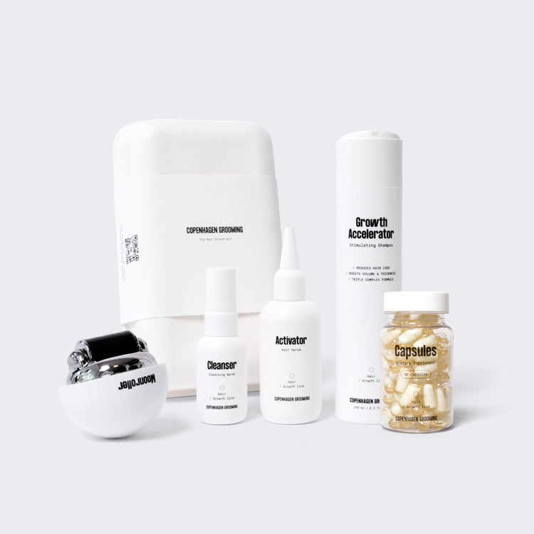 Hair Growth Kit + Growth Accelerator + Hair Capsules