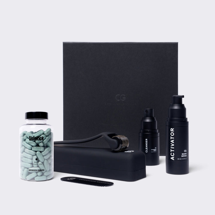 The Beard Growth Kit + Sidekick  Copenhagen Grooming   