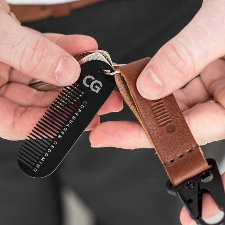 The Keychain Comb Beard Care Copenhagen Grooming   